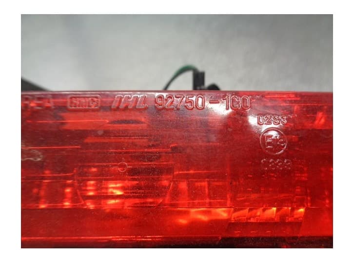 Recambio de luz central de freno para hyundai getz (tb) 1.1 referencia OEM IAM 927501C0 4
