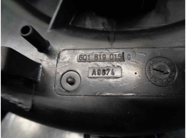 Recambio de motor calefaccion para skoda fabia ii (542) 1.2 referencia OEM IAM 6Q1819015G 4