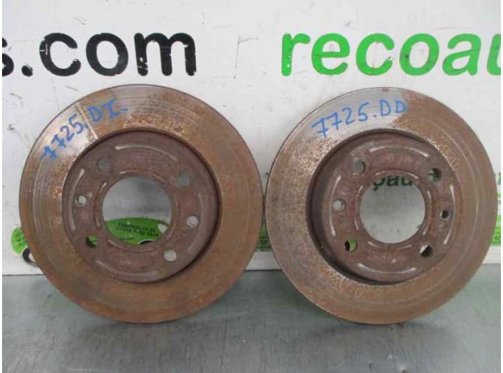 Recambio de disco freno delantero para citroën saxo (s0, s1) 1.4 vts referencia OEM IAM