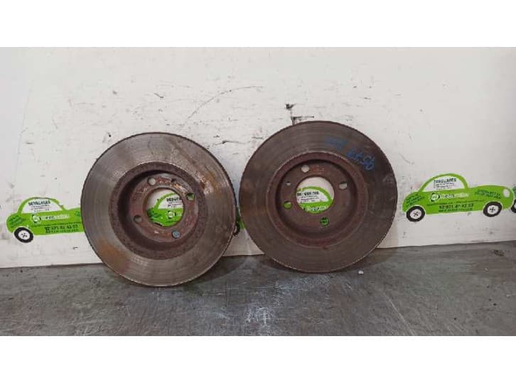 Recambio de disco freno delantero para volkswagen vento (1h2) 1.6 referencia OEM IAM 2