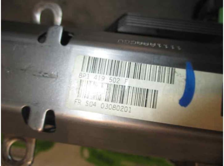 Recambio de columna direccion para audi a3 (8p1) 1.9 tdi referencia OEM IAM 8P1419502F 3