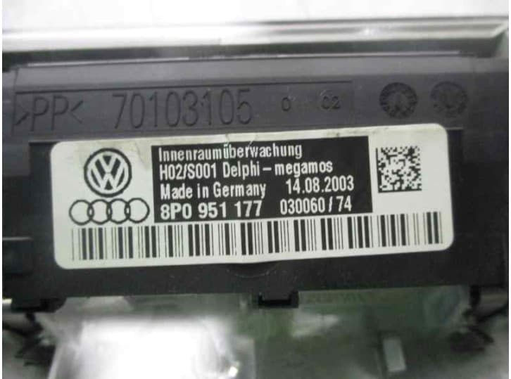 Recambio de luz interior para audi a3 (8p1) 1.9 tdi referencia OEM IAM 8P0951177 3