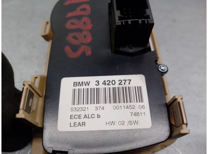 Recambio de mando luces salpicadero para bmw x3 (e83) 2.0 sd referencia OEM IAM 3420277 4