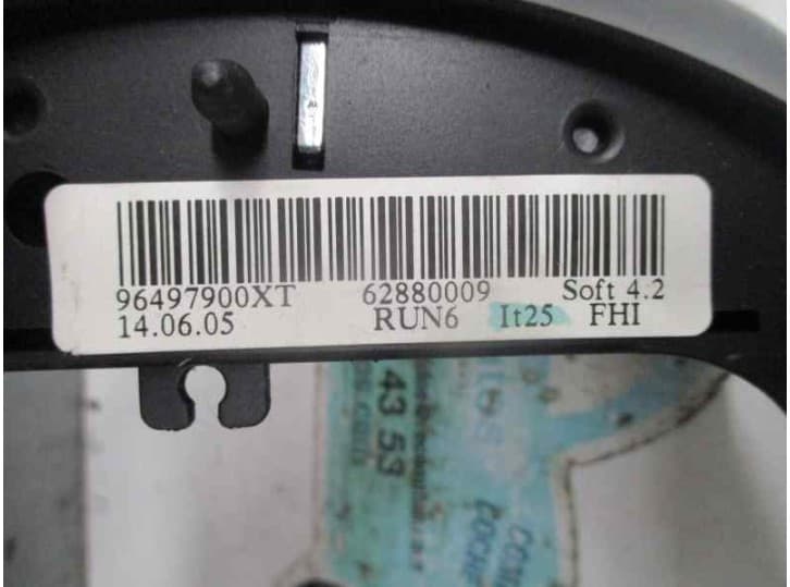 Recambio de mando volante para citroën c4 i (lc_) 1.6 hdi referencia OEM IAM 96497900XT 3