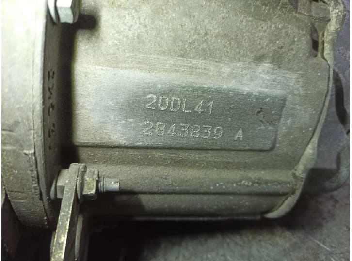 Recambio de caja cambios para citroën xsara (n1) 1.9 d referencia OEM IAM 20DL41 2843839A 8