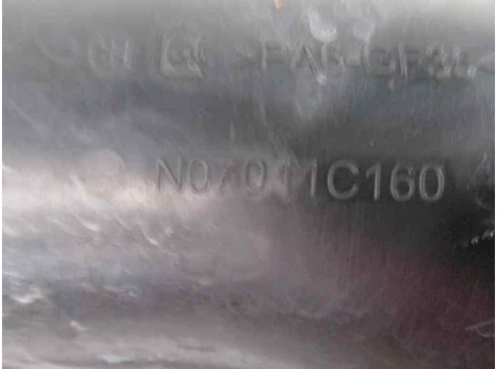 Recambio de tubo para ford mondeo iv (ba7) 2.0 tdci referencia OEM IAM N07011C160 3