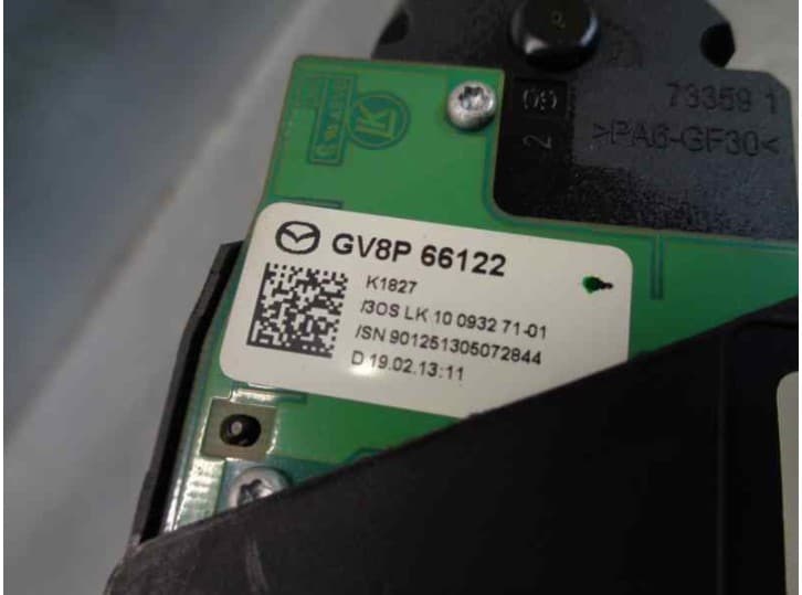 Recambio de mando luces para mazda 2 (de_, dh_) 1.3 (de3fs) referencia OEM IAM DF7166122 6