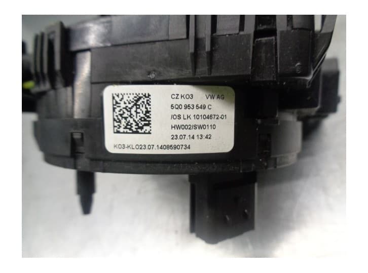 Recambio de anillo airbag para seat leon st (5f8) 1.6 tdi referencia OEM IAM 5Q0953549C 3