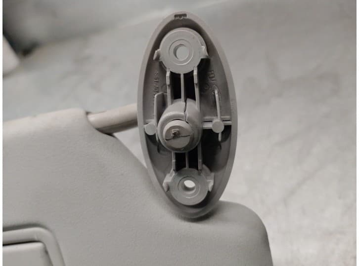 Recambio de parasol derecho para ford fusion (ju_) 1.4 referencia OEM IAM S61A04100 3