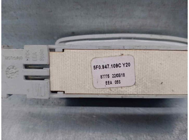 Recambio de luz interior para seat leon (5f1) 1.4 tsi referencia OEM IAM 5F0947109C 4