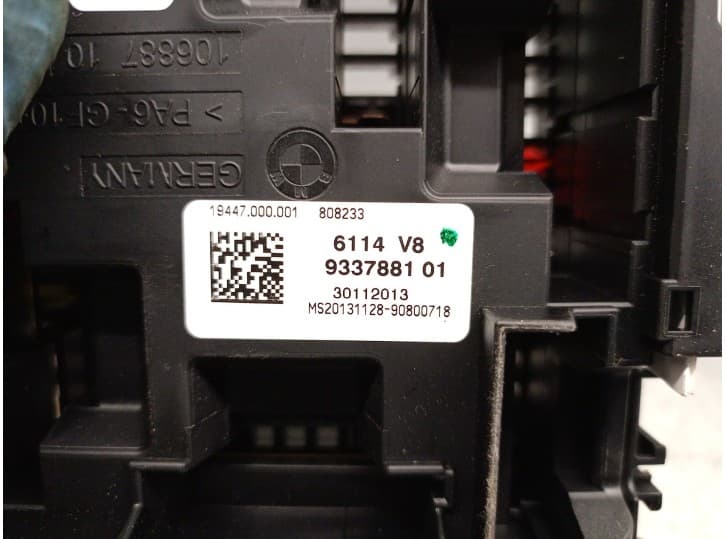 Recambio de caja reles / fusibles para bmw 1 (f20) 116 d referencia OEM IAM 9337881 3