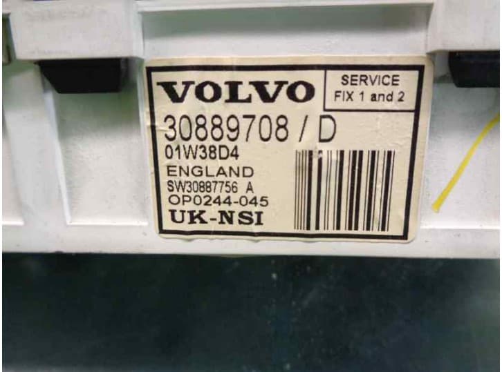 Recambio de cuadro instrumentos para volvo s40 i (644) 2.0 t referencia OEM IAM 30889708 4
