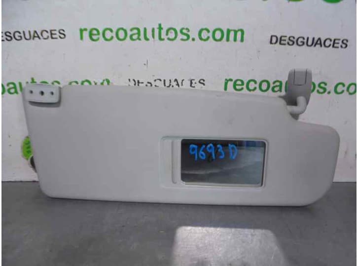 Recambio de parasol derecho para skoda fabia ii (542) 1.2 referencia OEM IAM 5J1857552