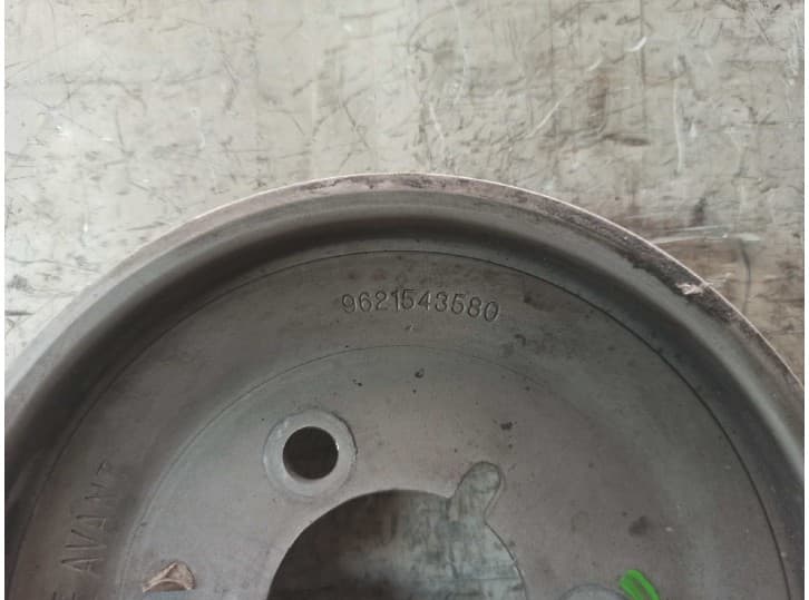 Recambio de polea cigueñal para citroën c3 i (fc_, fn_) 1.4 i referencia OEM IAM 9621543580 2