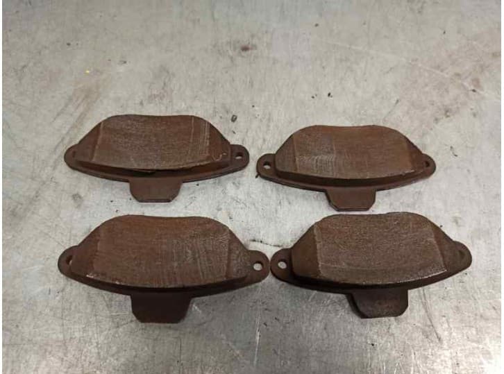 Recambio de pastillas de freno para fiat punto (176_) 75 1.2 referencia OEM IAM GDB1115 2