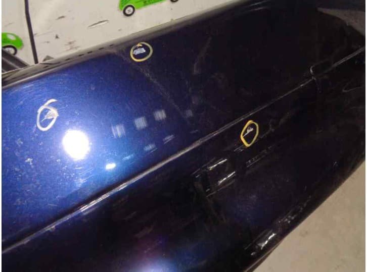 Recambio de paragolpes trasero para bmw 3 (e90) 318 i referencia OEM IAM  AZUL 4 PUERTAS 4