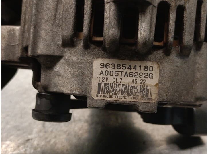 Recambio de alternador para peugeot 1007 (km_) 1.4 referencia OEM IAM 9638544180 57056C 5