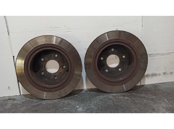 Recambio de disco freno trasero para nissan qashqai i (j10, nj10) 2.0 referencia OEM IAM 2