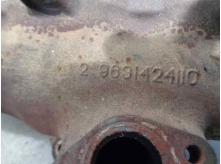 Recambio de colector escape para peugeot 406 (8b) 2.2 hdi referencia OEM IAM 9631424110 6