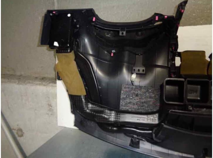 Recambio de salpicadero para toyota auris (_e15_) 1.4 d-4d (nde150_) referencia OEM IAM  NEGRO 6