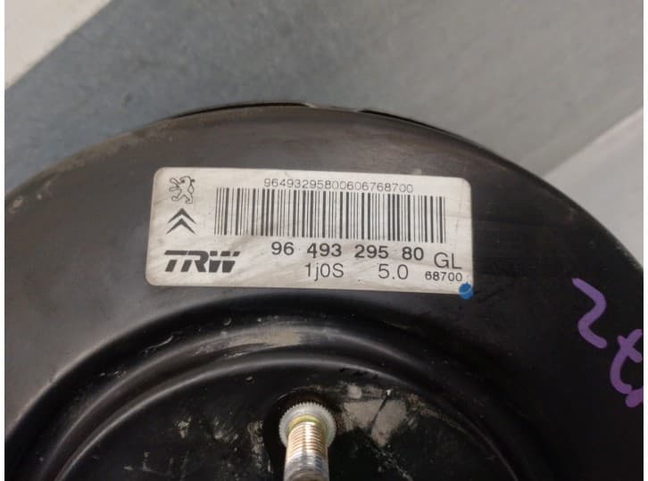 Recambio de servofreno para peugeot 1007 (km_) 1.4 16v referencia OEM IAM 9649329580  TRW 4
