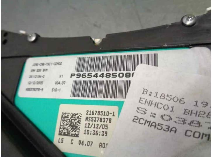 Recambio de cuadro instrumentos para peugeot 307 (3a/c) 1.6 16v referencia OEM IAM 6103K1 4