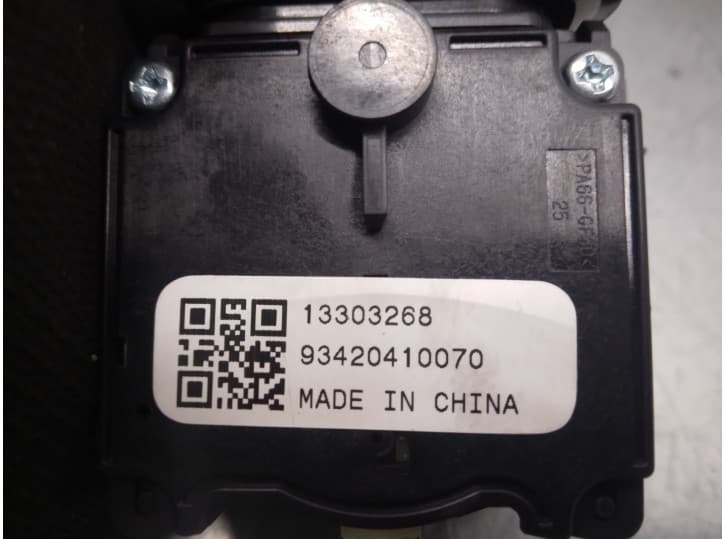 Recambio de mando luces para opel astra j (p10) 1.7 cdti (68) referencia OEM IAM 13303268 3