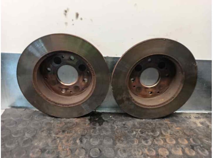 Recambio de disco freno trasero para rover 600 i (rh) 618 i/si referencia OEM IAM 2