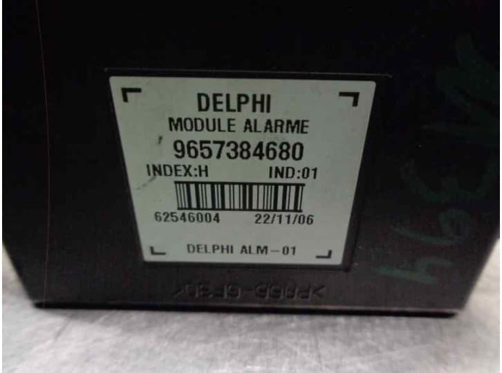 Recambio de modulo electronico para citroën c6 (td_) 2.7 hdi referencia OEM IAM 9657384680 5
