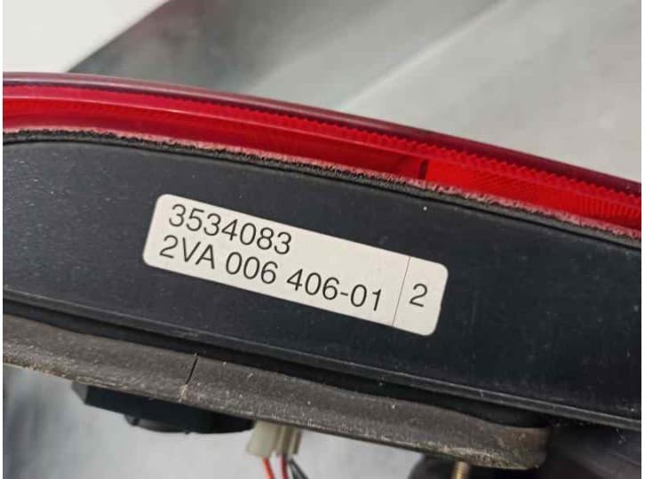 Recambio de piloto trasero izquierdo para volvo 940 (944) 2.3 referencia OEM IAM 3534087 5