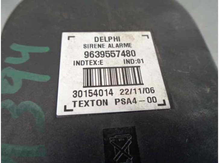 Recambio de modulo electronico para citroën c6 (td_) 2.7 hdi referencia OEM IAM 9639557480 4