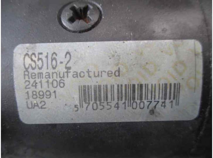 Recambio de motor arranque para bmw 5 (e39) 528 i referencia OEM IAM CS5162 241106 HELLA 5