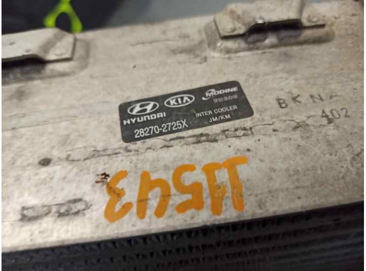 Recambio de intercooler para hyundai tucson (jm) 2.0 crdi referencia OEM IAM 282702725X 5