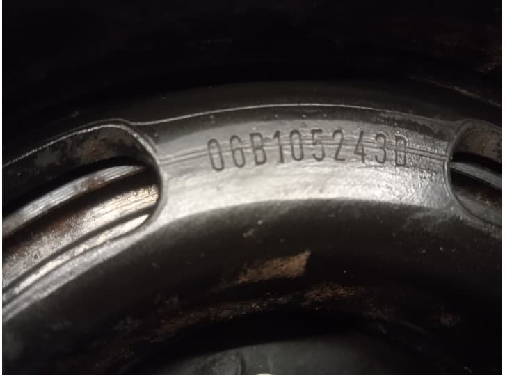 Recambio de polea cigueñal para audi a4 b5 avant (8d5) 1.8 t referencia OEM IAM 06B105243 3