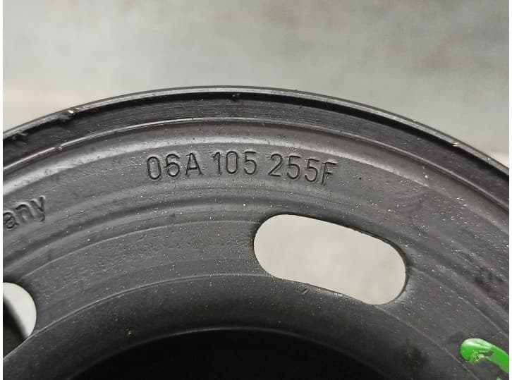 Recambio de polea cigueñal para seat toledo ii (1m2) 1.6 referencia OEM IAM 06A105255F 4