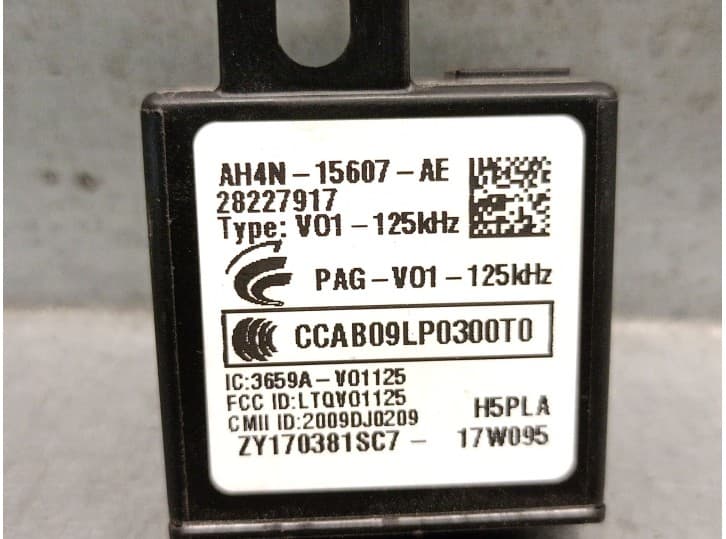 Recambio de antirrobo para jaguar xe (x760) 2.0 d referencia OEM IAM AH4N15607AE  28227917 4