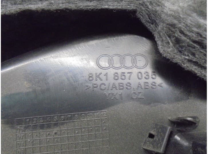 Recambio de guantera para audi a4 b8 (8k2) 2.0 tdi referencia OEM IAM 8K1857035 4