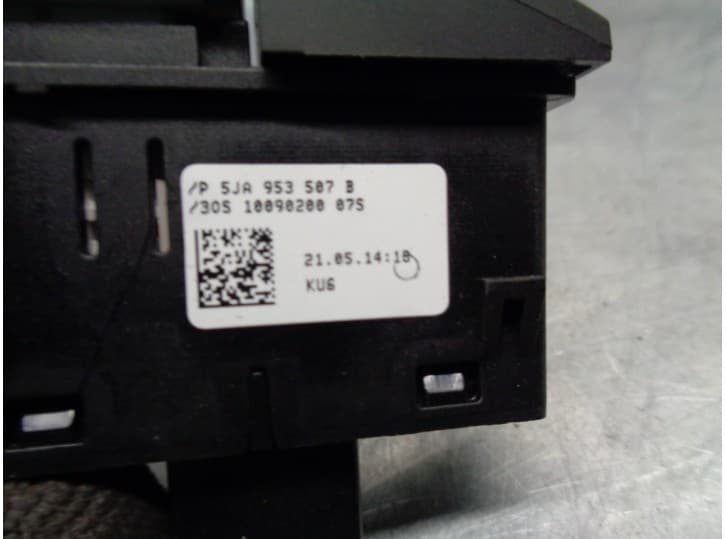 Recambio de warning para skoda rapid (nh3, nk3, nk6) 1.2 tsi referencia OEM IAM 5JA953507B 4