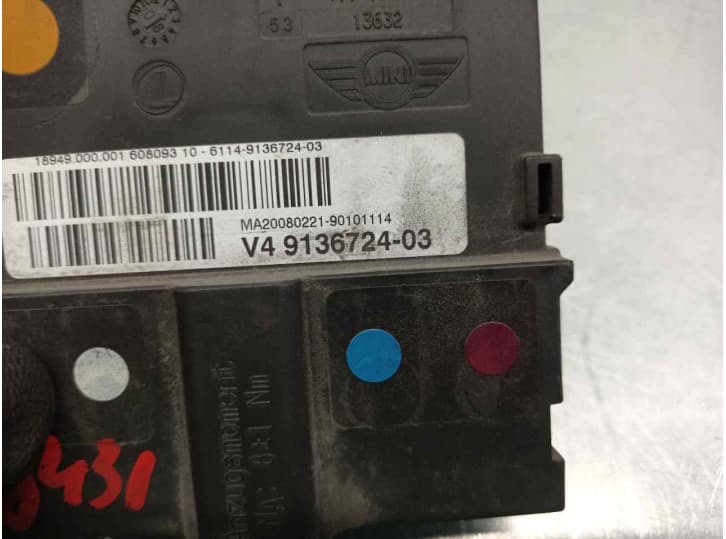 Recambio de modulo electronico para mini mini (r56) cooper d referencia OEM IAM 9136724 4