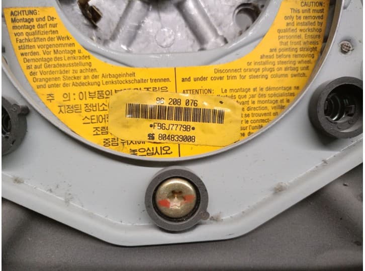 Recambio de volante para daewoo aranos 2.0 referencia OEM IAM 96208076 5
