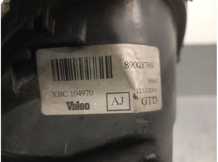 Recambio de faro izquierdo para mg zr 105 referencia OEM IAM 89003769 9
