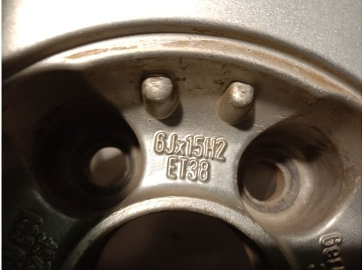 Recambio de llanta para audi a3 (8l1) 1.8 t referencia OEM IAM 8L0601025F R156JX15H2ET38 3