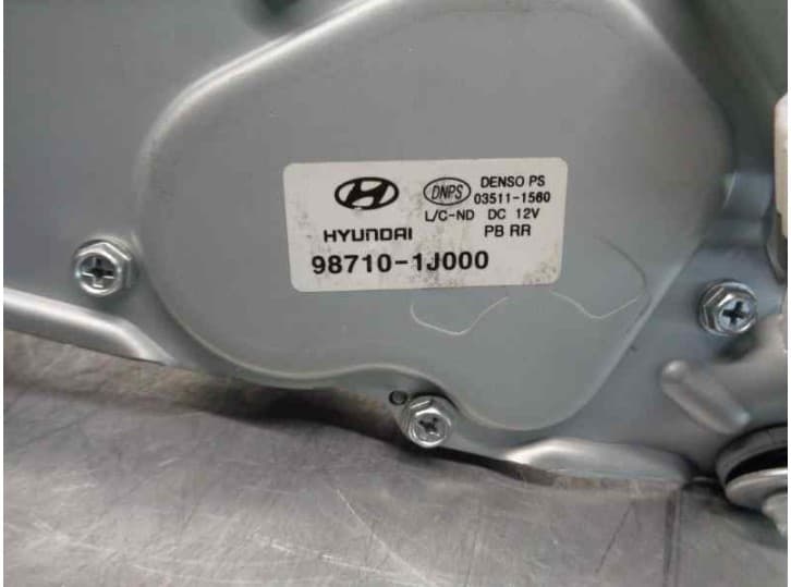 Recambio de motor limpia trasero para hyundai i20 i (pb, pbt) 1.4 crdi referencia OEM IAM 4
