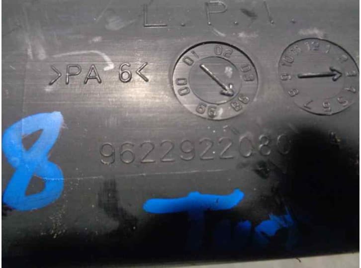 Recambio de tubo para citroën xsara (n1) 1.9 td referencia OEM IAM 9622922080 3