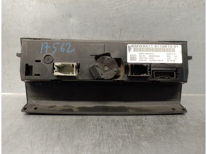 Recambio de mando climatizador para bmw 3 (e90) 320 d referencia OEM IAM 64119110610 2