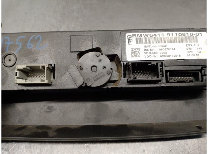 Recambio de mando climatizador para bmw 3 (e90) 320 d referencia OEM IAM 64119110610 3