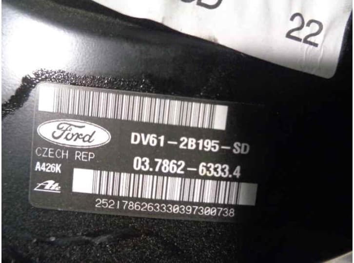 Recambio de servofreno para ford focus iii 1.0 ecoboost referencia OEM IAM DV612B195SD 4