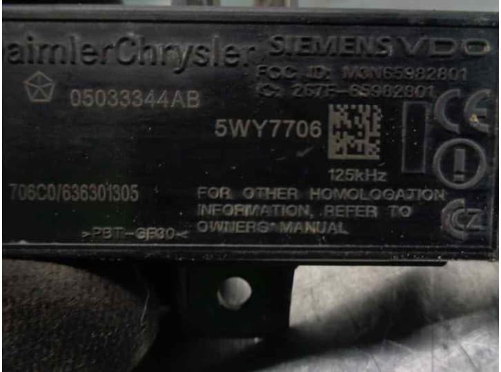 Recambio de sensor para chrysler sebring (js) 2.0 crd referencia OEM IAM 05033344AB 4