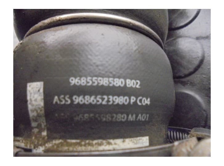 Recambio de tubo para citroën c3 picasso (sh_) 1.6 hdi 90 referencia OEM IAM 9688500380 6