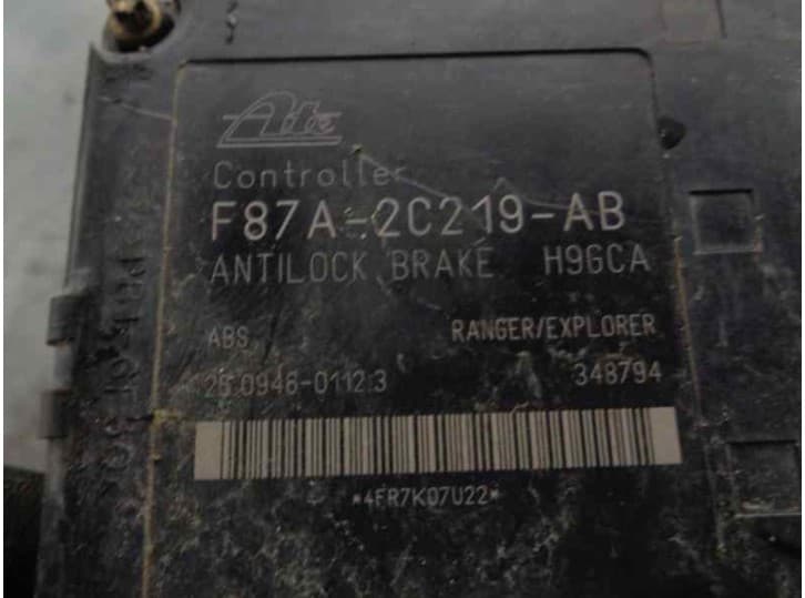 Recambio de abs para ford explorer 4.0 v6 cat referencia OEM IAM F87A2C346BC 5